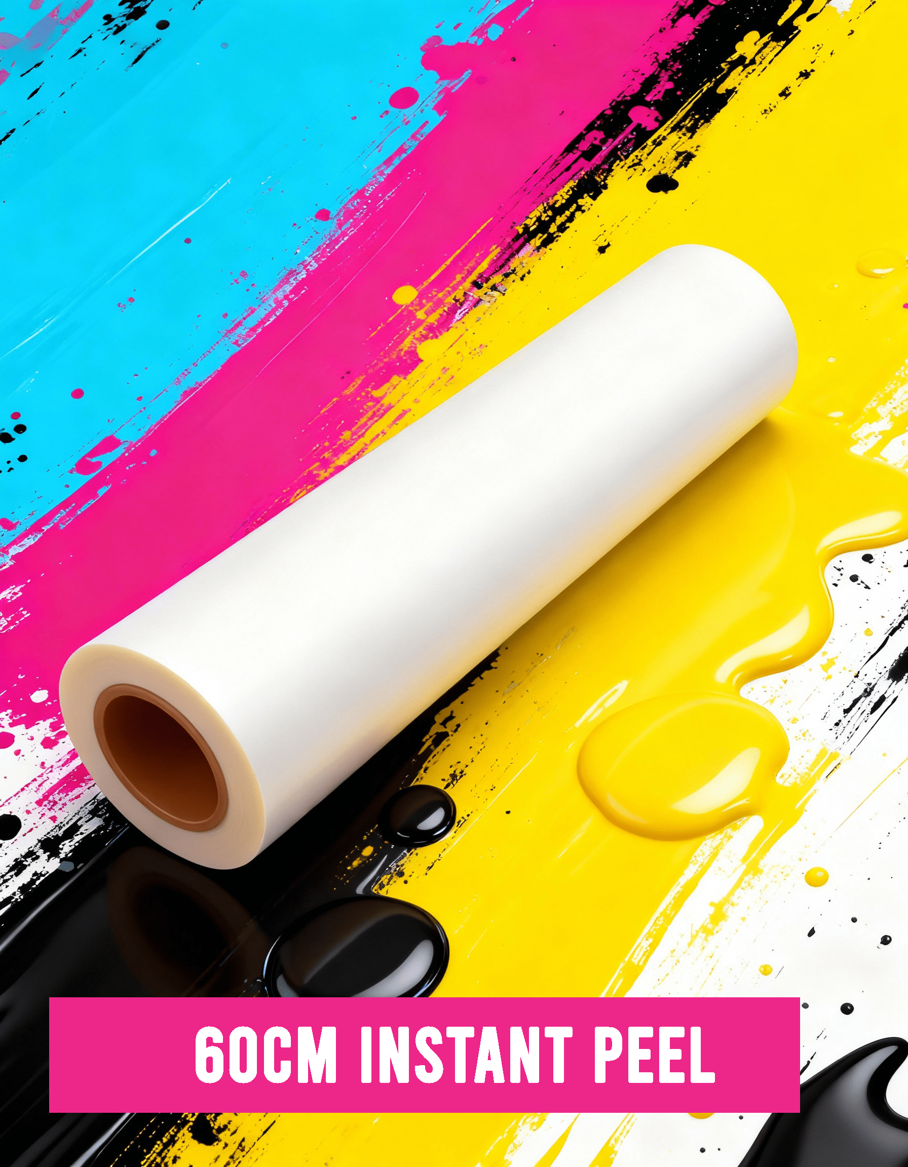 High-Performance Instant Hot Peel DTF Film for DTF Printing